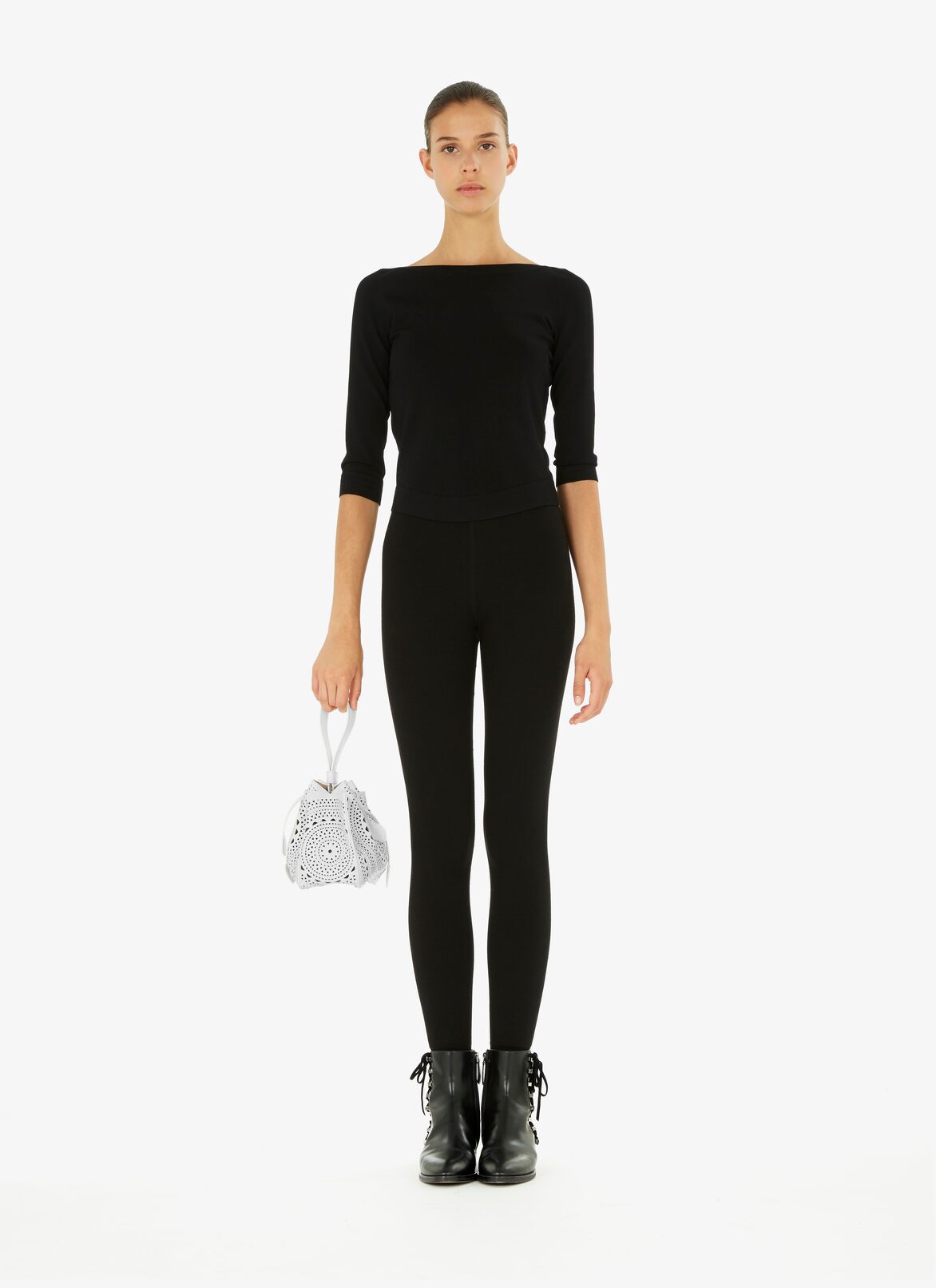 Rose-Marie 19 Bracelet Bag ALAÏA WHITE ROSE-MARIE 19 BRACELET BAG